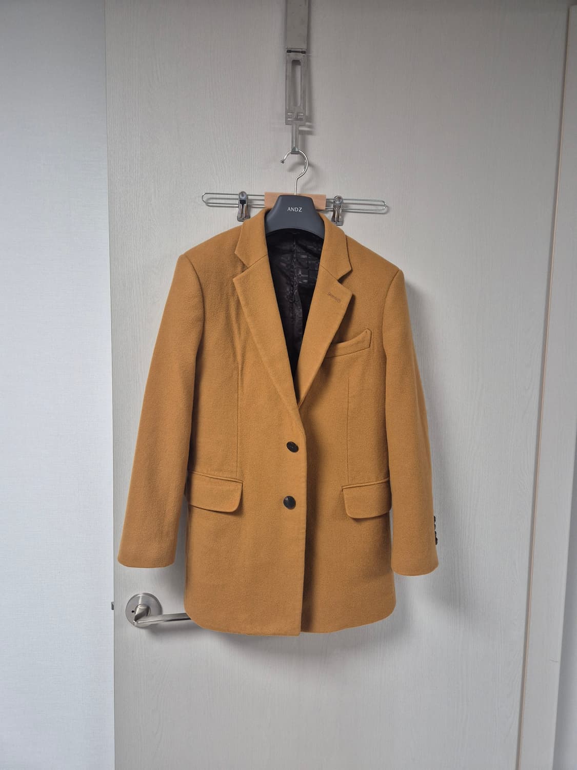 파렌하이트 카멜 자켓 코트 95에서 100 상품이미지2