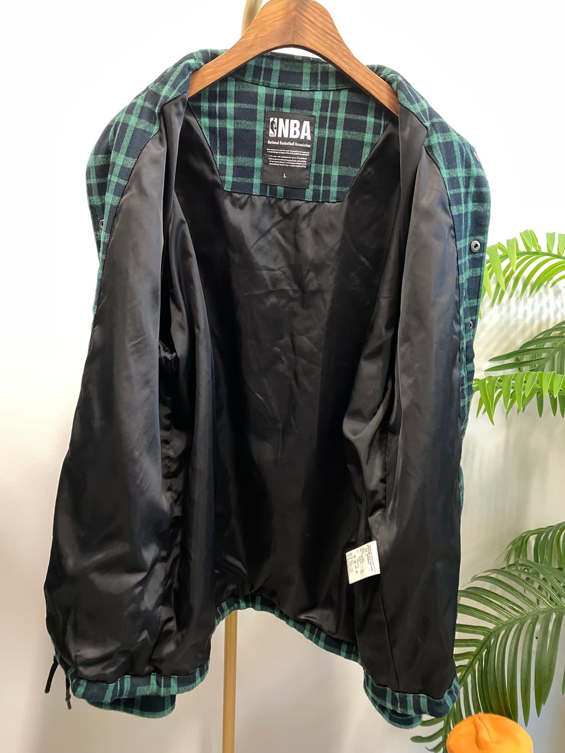 [L]NBA 체크셔츠 자켓 상품이미지8