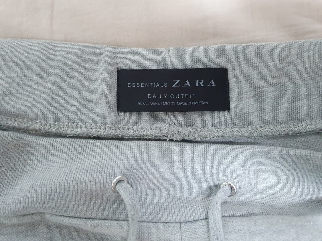 ZARA 자라 조거 면 팬츠)32 상품이미지6