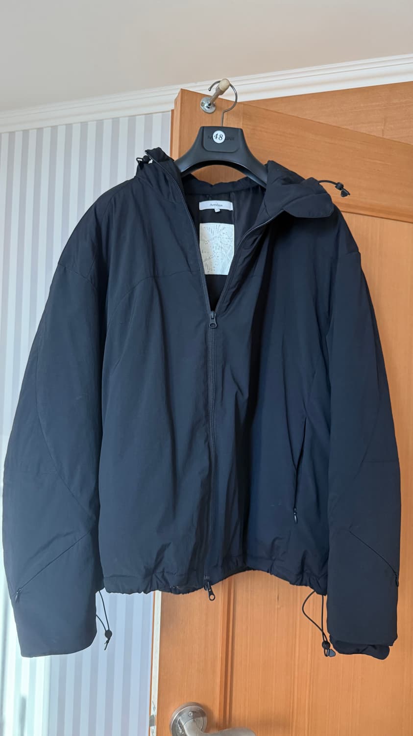 아르반 라이트 쉘 패디드 자켓 블랙 3 SIZE (라패자) 상품이미지1