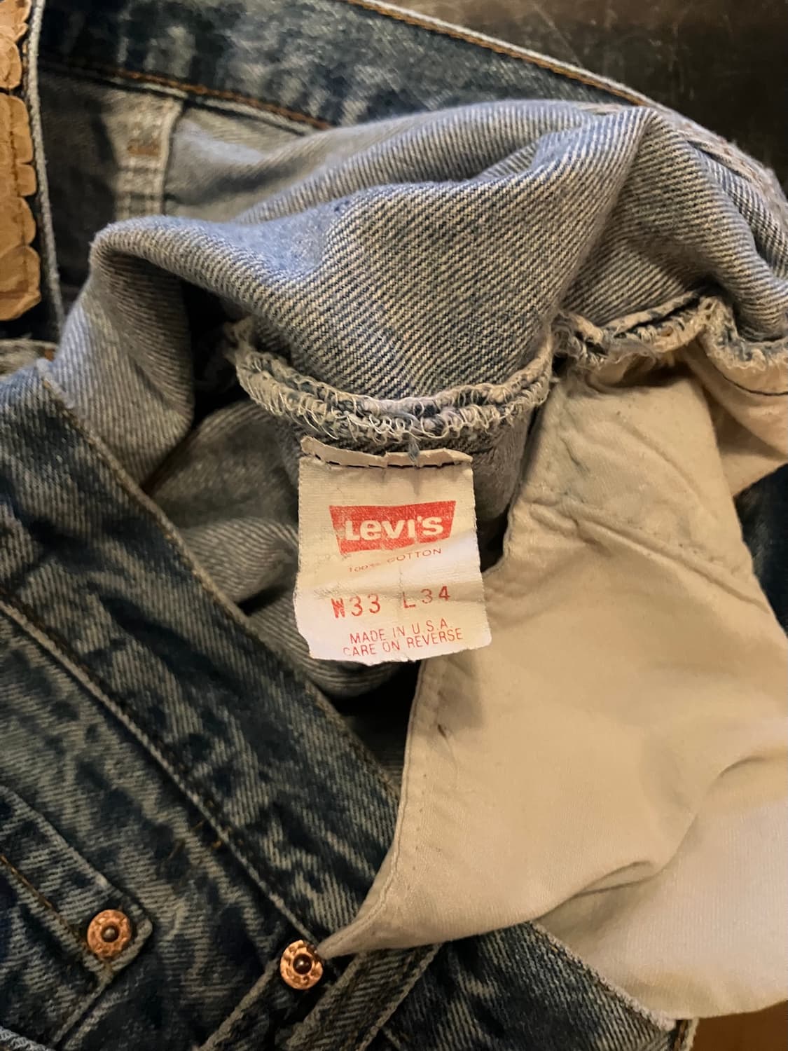 80s USA Levis 501 Denim Pants 상품이미지9