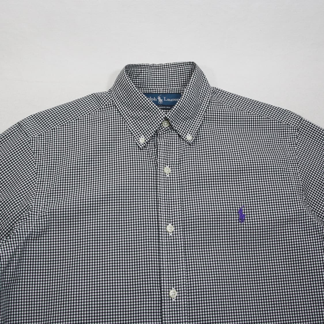 (착용컷) 폴로 랄프로렌 체크 셔츠 (남성용 98-100) 상품이미지5