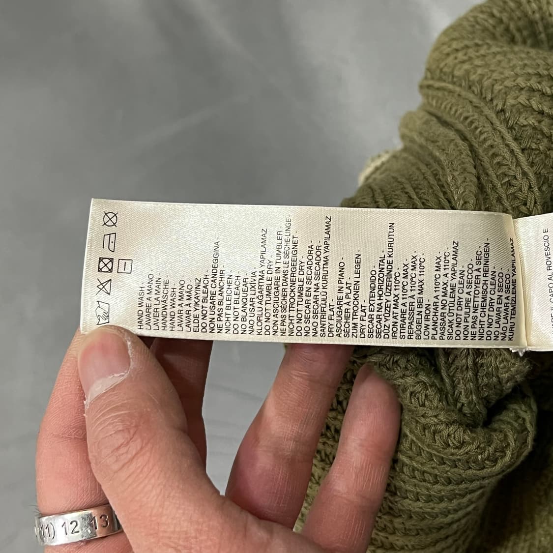  디젤 워시드 니트 가디건 y15423 상품이미지8