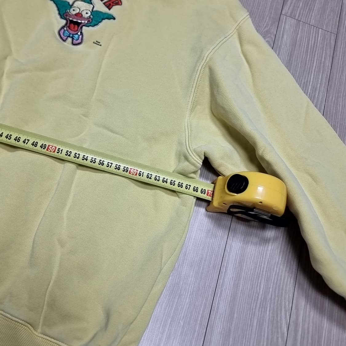 hm*심슨 크러스티 조커 콜라보자수 맨투맨 티셔츠 free 상품이미지9