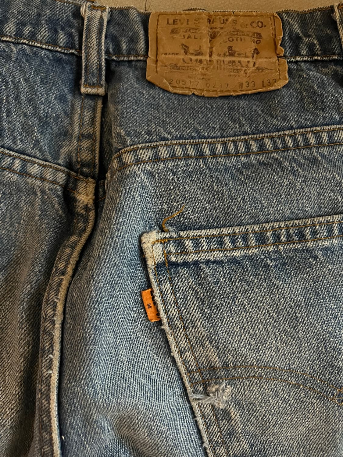 빈티지 리바이스 517 오렌지탭 상품이미지3