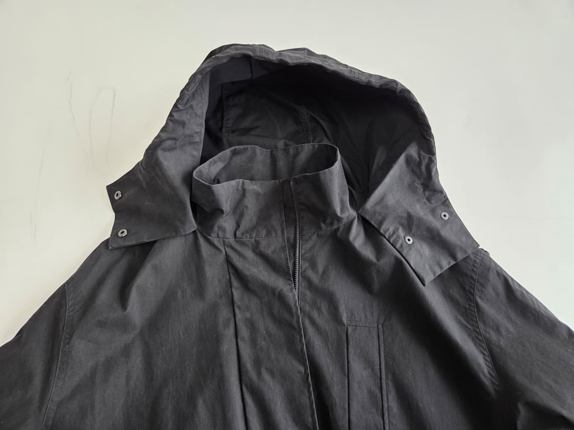 COS 맥시멀 코튼 후드 자켓 우먼스 L/XL 상품이미지3