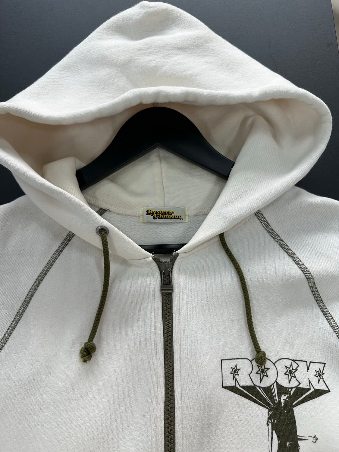 히스테릭글래머 히스걸ROCK 스티치 후드집업 상품이미지7