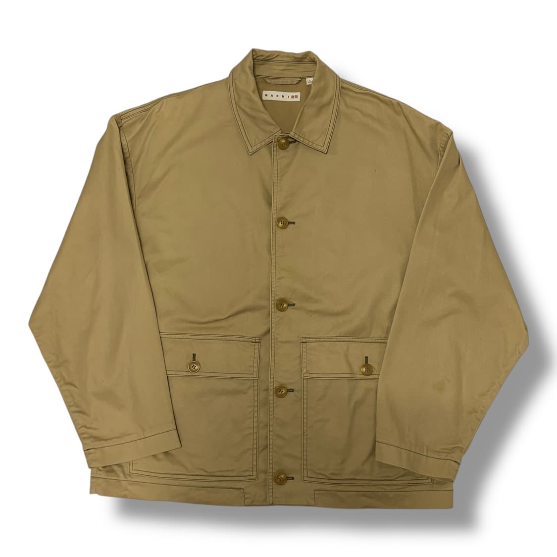 Uniqlo X Marni 베이지 유틸리티 자켓 상품이미지1