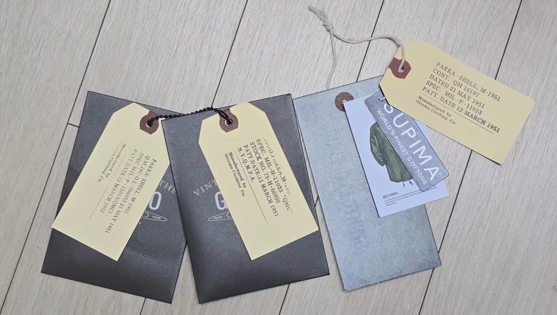 Gizemo M-51 피쉬테일 파카 X-small 사이즈 상품이미지10