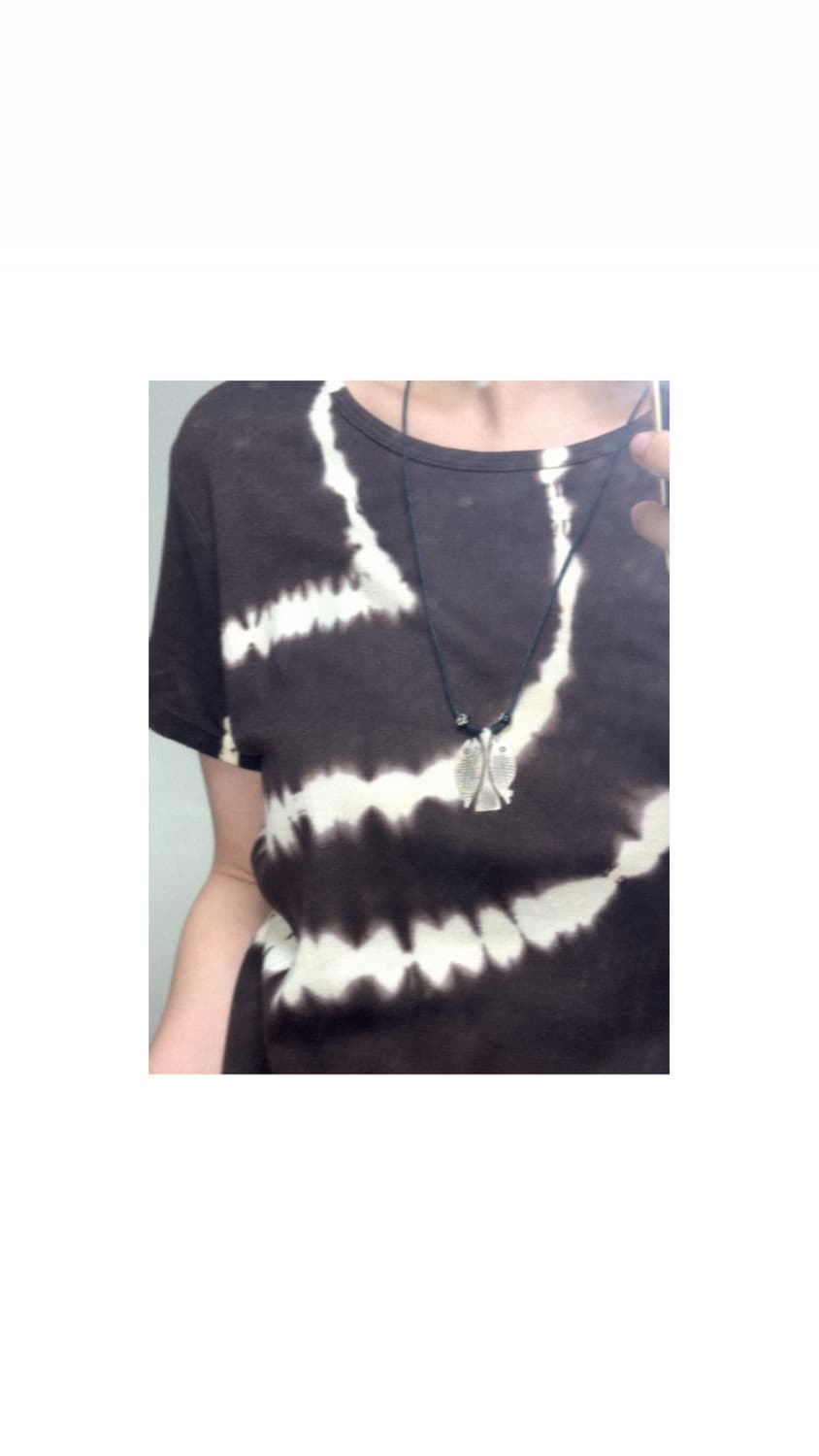Carved Bone Twin Fish Necklace 상품이미지5