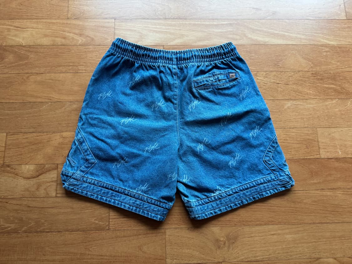 [L] 조던 데님 반바지 상품이미지2