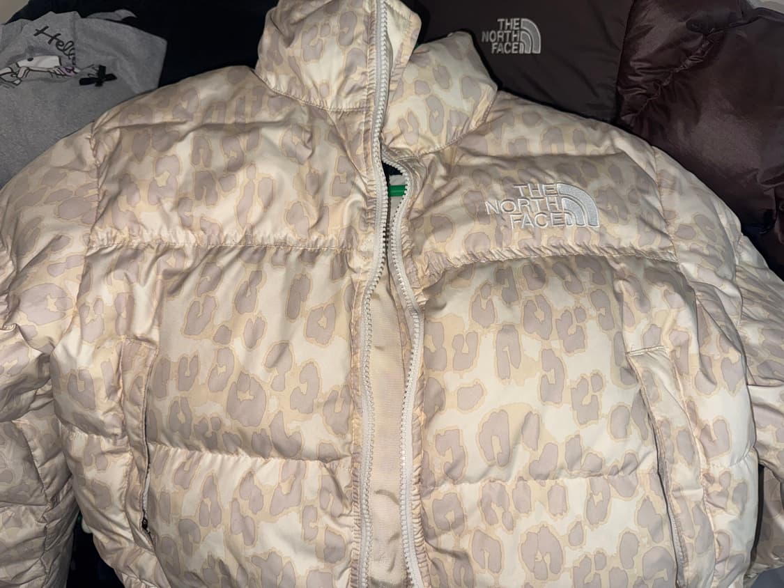 노스페이스 레오파드 패딩 상품이미지1