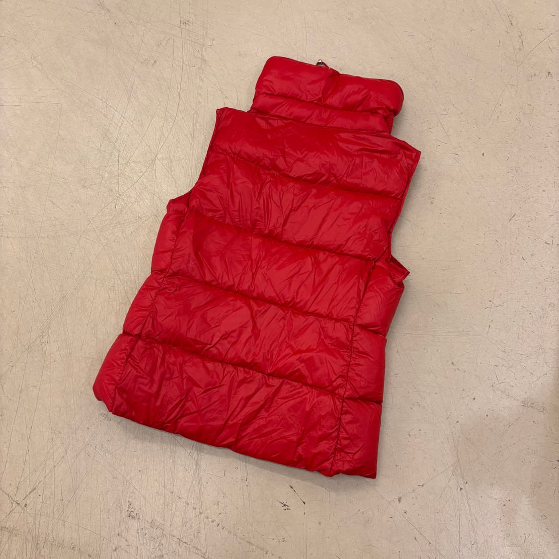 로렌 랄프로렌 레드 푸퍼 다운 패딩 조끼 상품이미지3