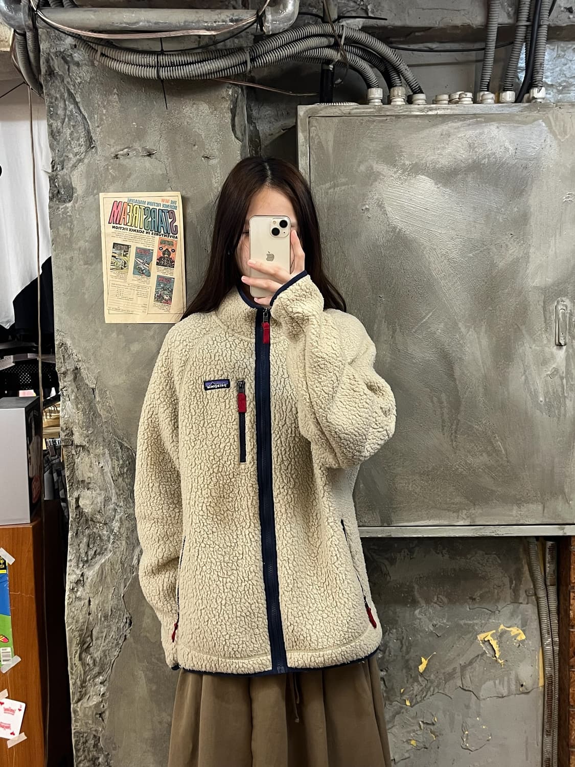 파타고니아 플리스 자켓 베이지 L #csz768 상품이미지2