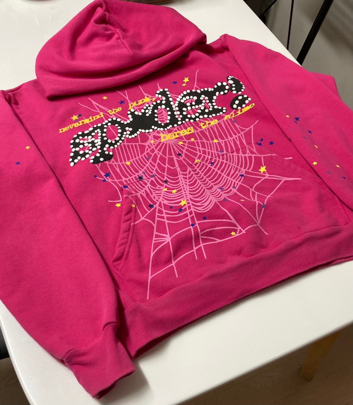 sp5der p*nk 후디 S 상품이미지1