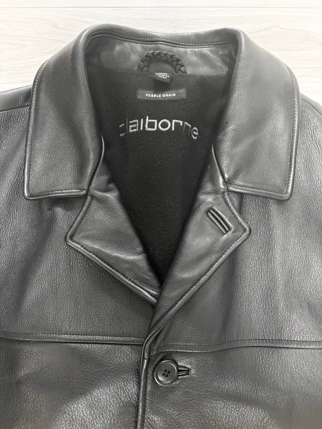 Vintage 레더 카코트 L size 상품이미지4