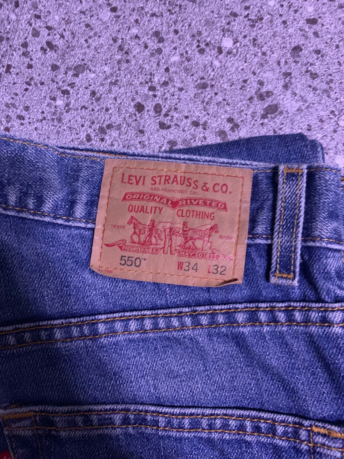 00s 리바이스 550 34x32 상품이미지3