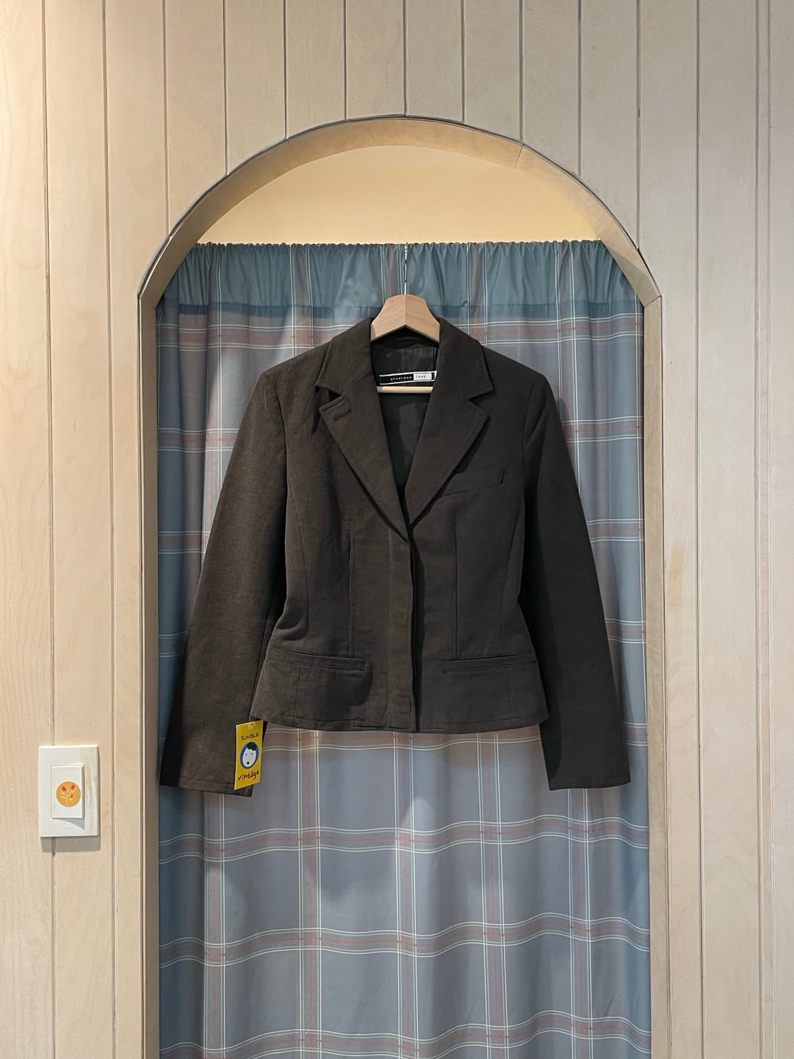 made in ITALY 히든버튼자켓 상품이미지2