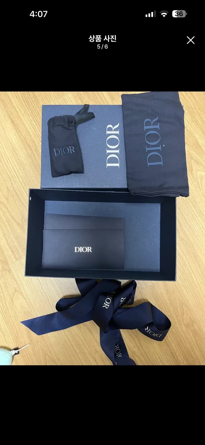 디올b27 스니커즈 (새상품급) 상품이미지4