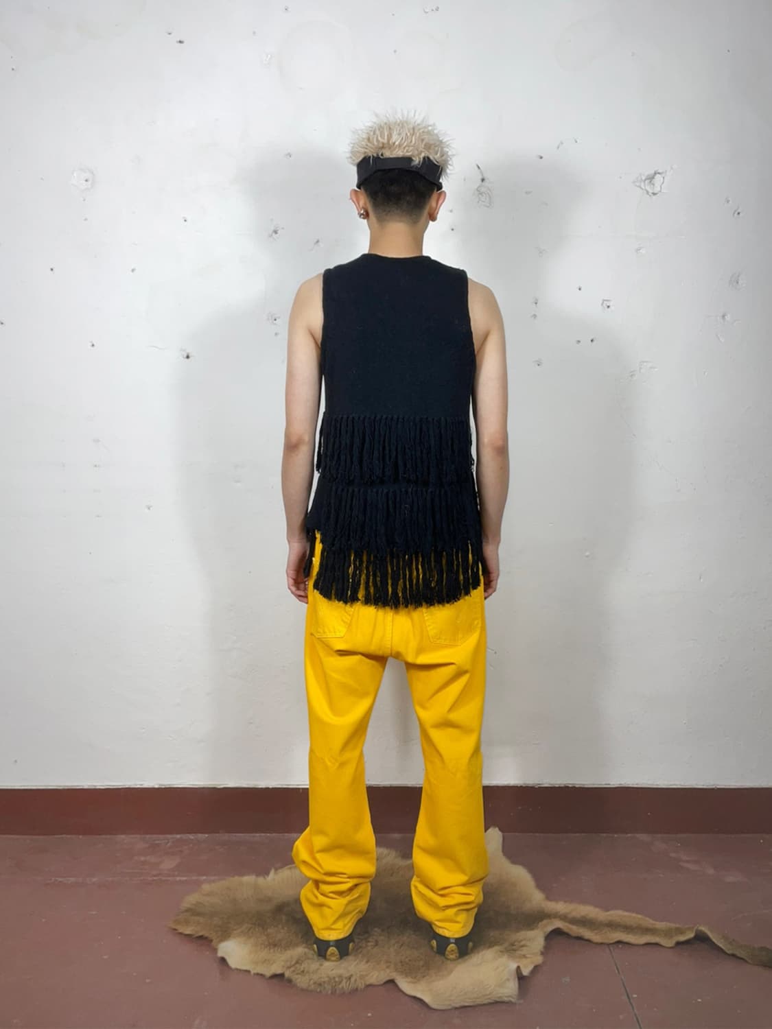 Black Fringe vest 상품이미지6