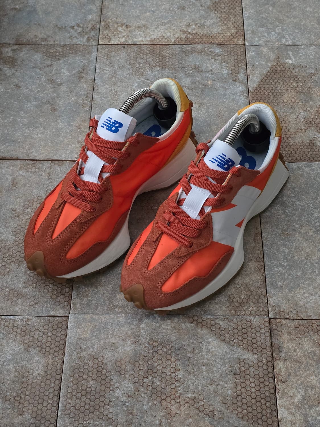 (230)뉴발란스 327 바시티 오렌지 상품이미지1