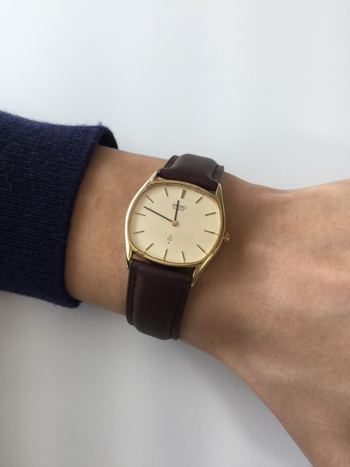 80s seiko chariot octagon gold quartz 상품이미지2