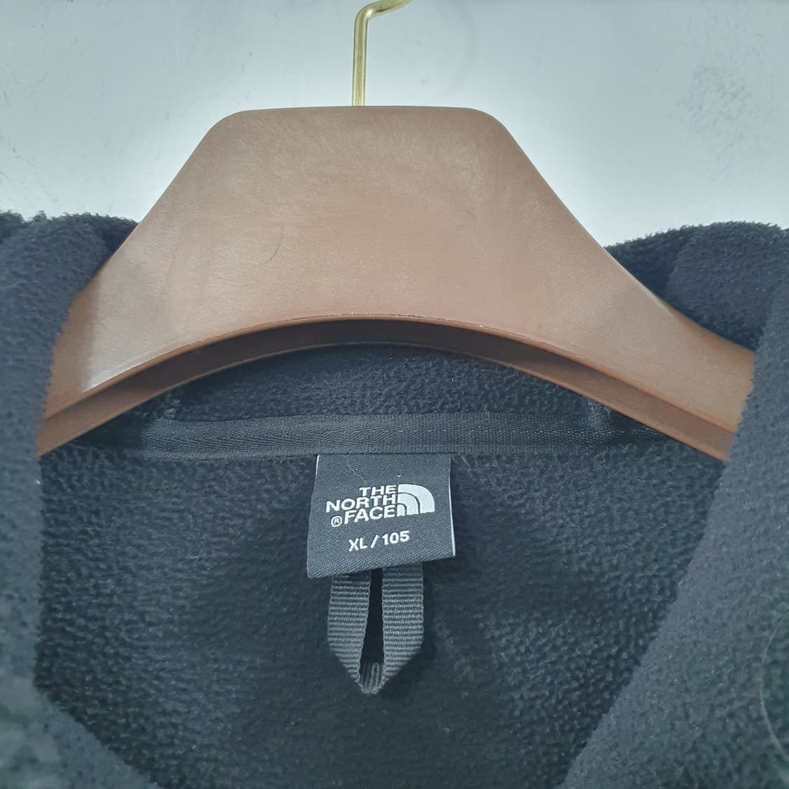 XL 노스페이스 남성 블랙 캐주얼 오버핏 뽀글이 자켓 상품이미지3