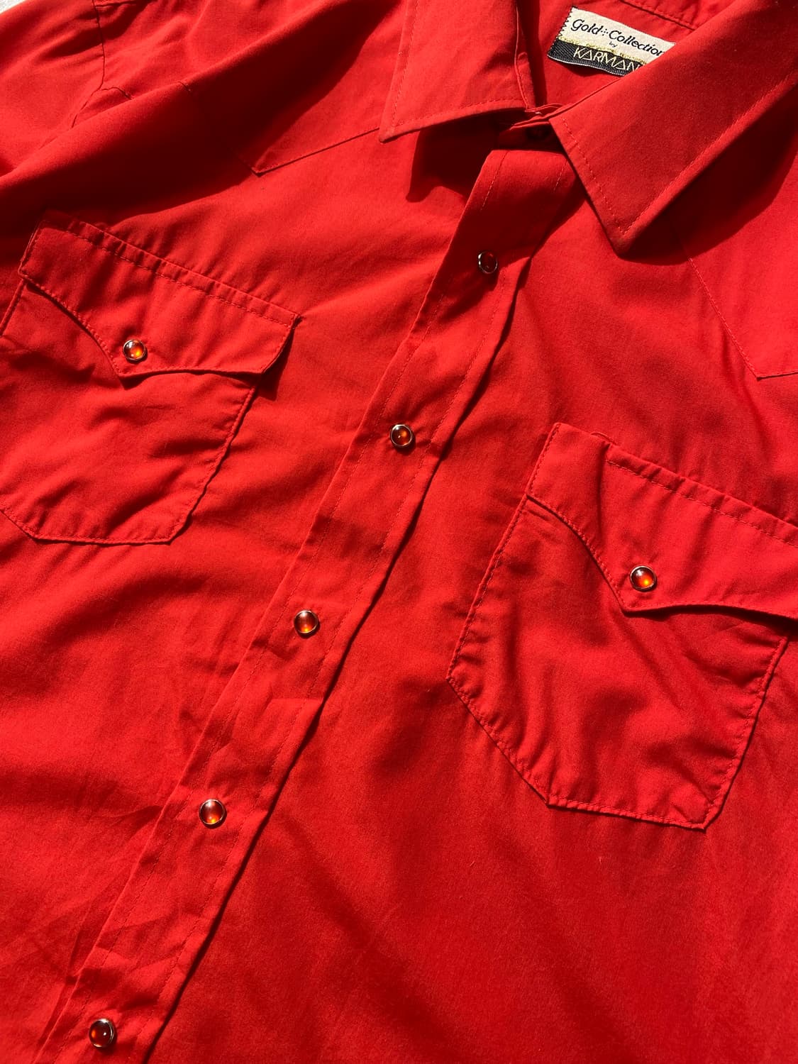 [XL] 90s Karman 카르망 컬렉션 웨스턴 셔츠 상품이미지4