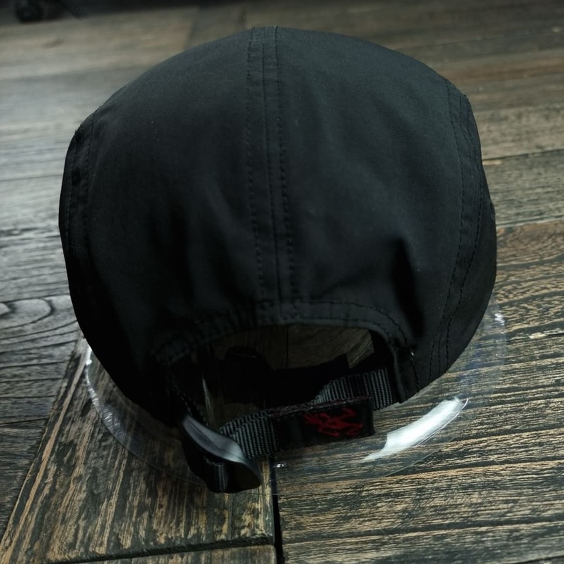 [그라미치] 로고 자수 캠프캡 블랙 M19777 상품이미지6