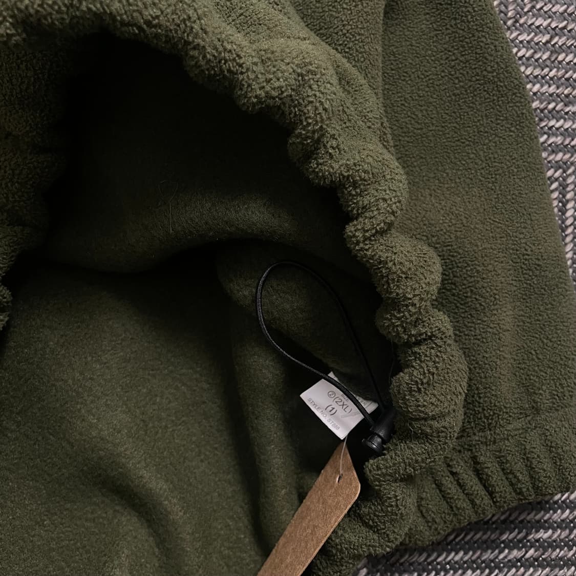 빈티지 풀오버 포켓 버튼 플리스 그린o 4599 상품이미지5