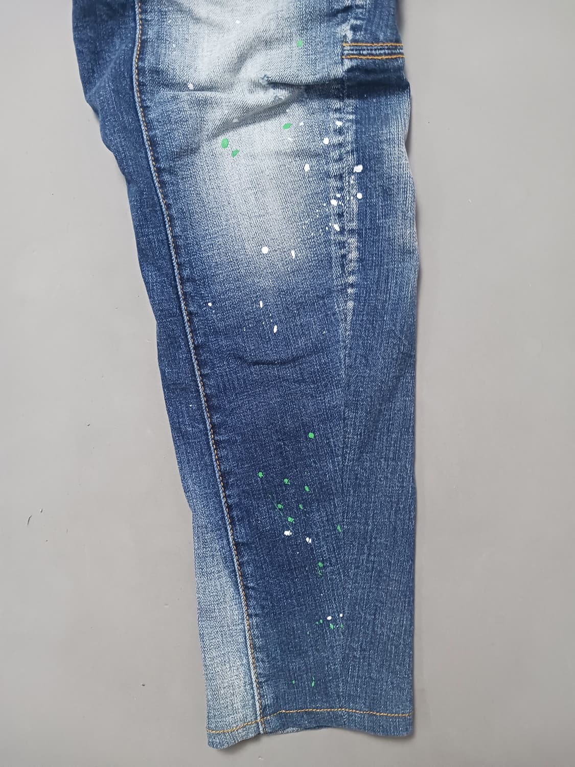 [50] 디스퀘어드2 멀티페인트 스팟 타이디바이커진 청바지 34 35 상품이미지5