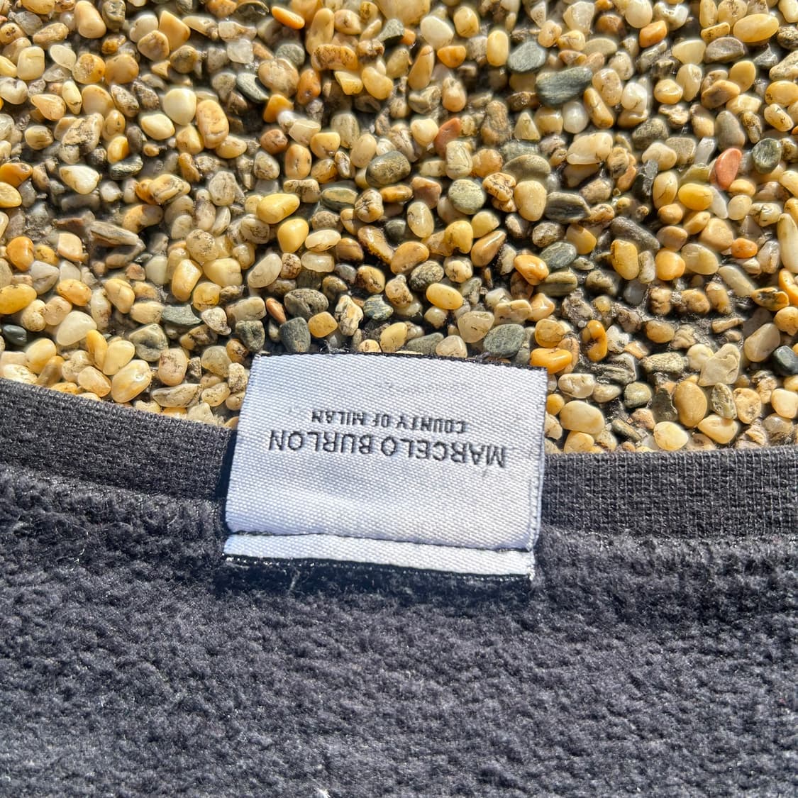 마르셀로불론 블랙 스웻셔츠  상품이미지5