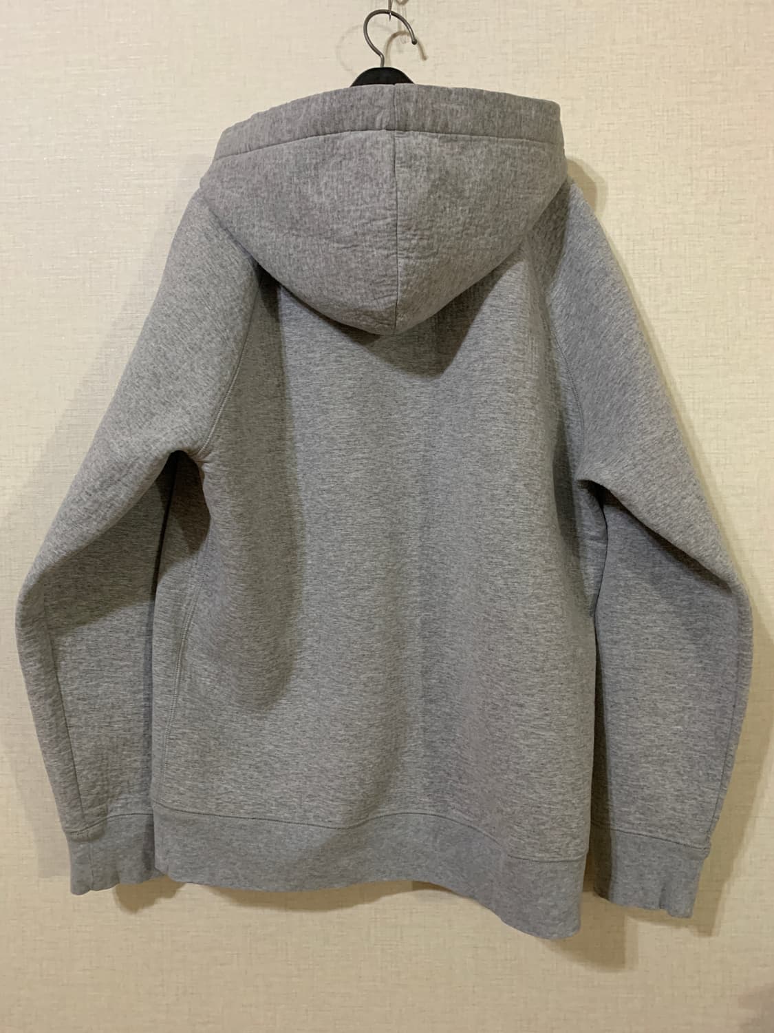 아워레가시/텍스처 코튼 스쿠바 멜란지그레이 후드 /48 상품이미지4