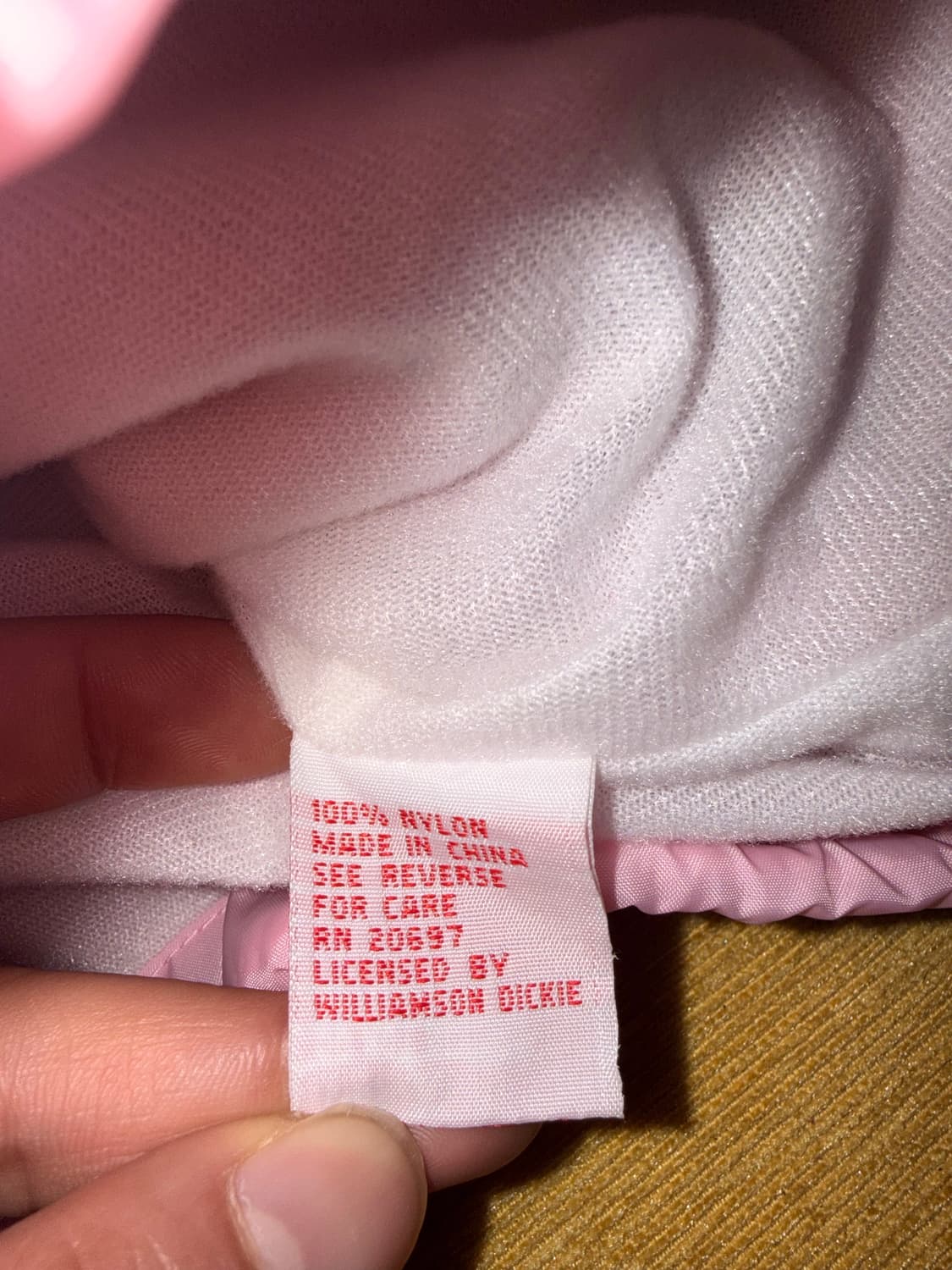 디키즈 바람막이 자켓 핑크 M 새상품 상품이미지4