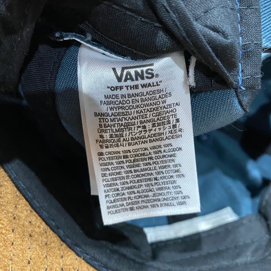 반스 투톤 볼캡 상품이미지6