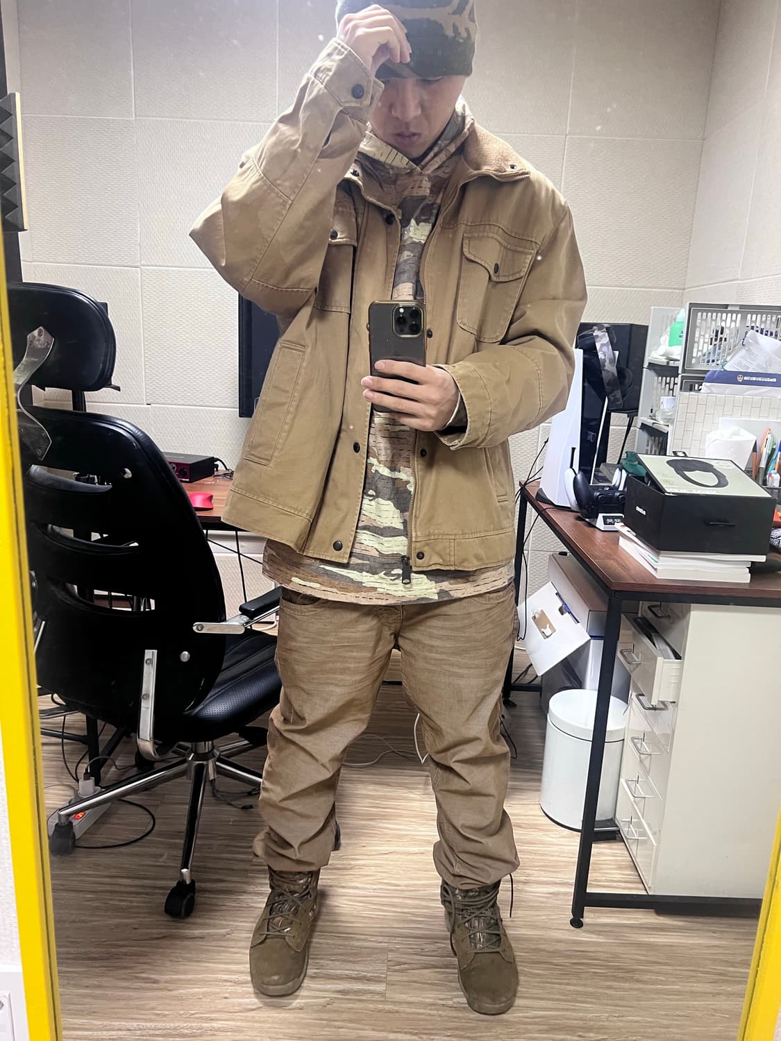 리바이스 브라운 야상 자켓 XXL 상품이미지5