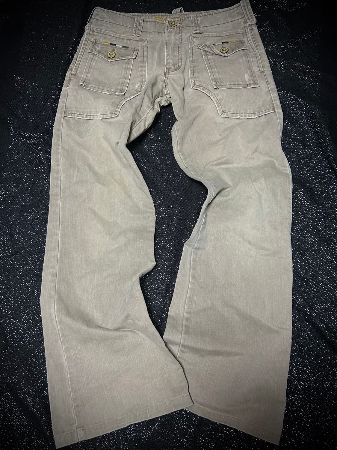 2000s JPN 키스마크 부츠컷 데님팬츠 상품이미지1