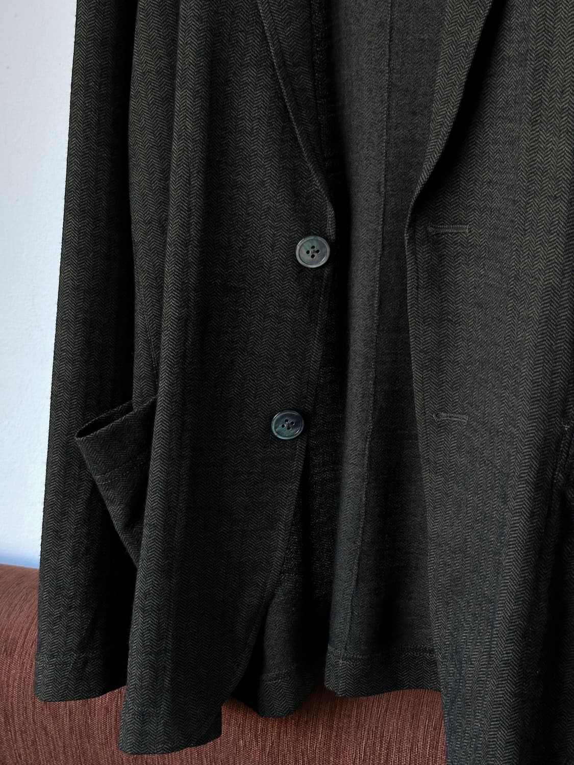 Loose design light wool single jacket 상품이미지6