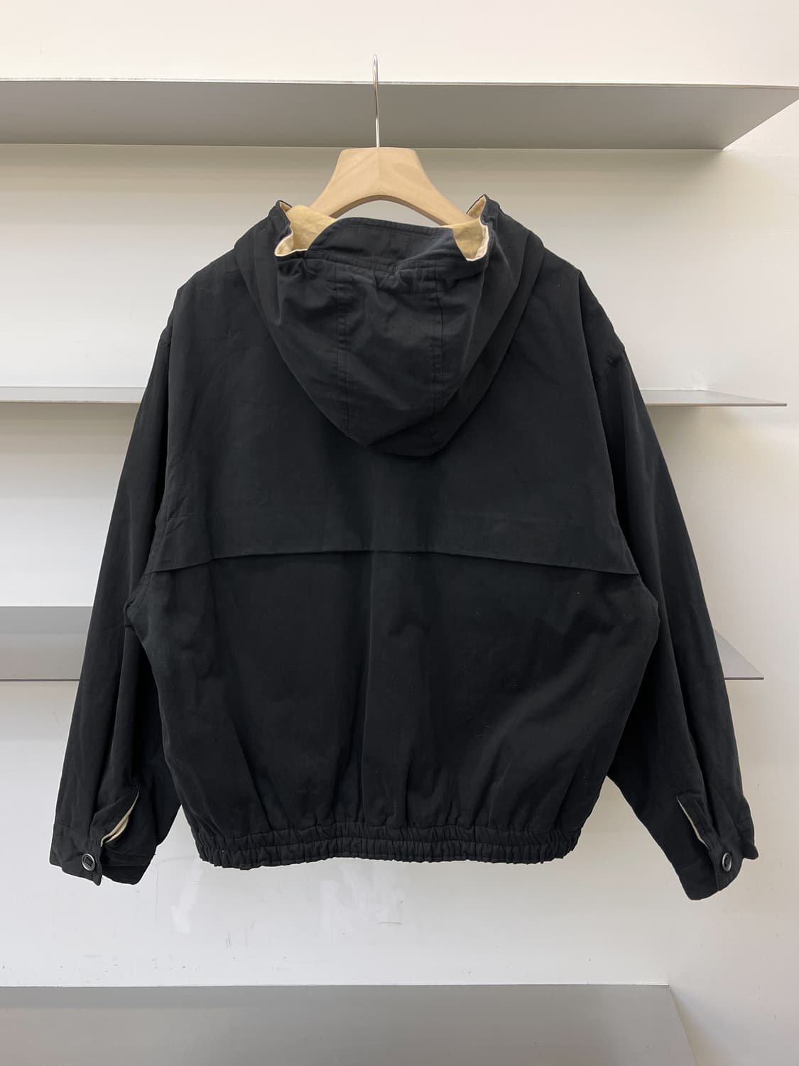 Super Hakka 90s 플리스라인 후드 버튼자켓 상품이미지3