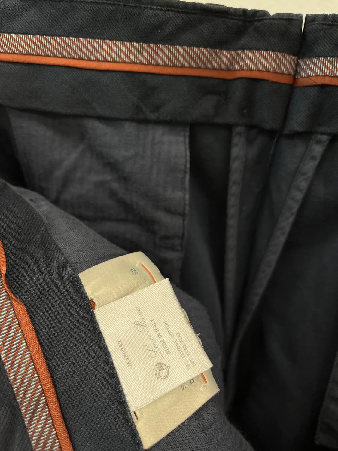 35) 로로피아나 가먼트다잉 치노팬츠  상품이미지7