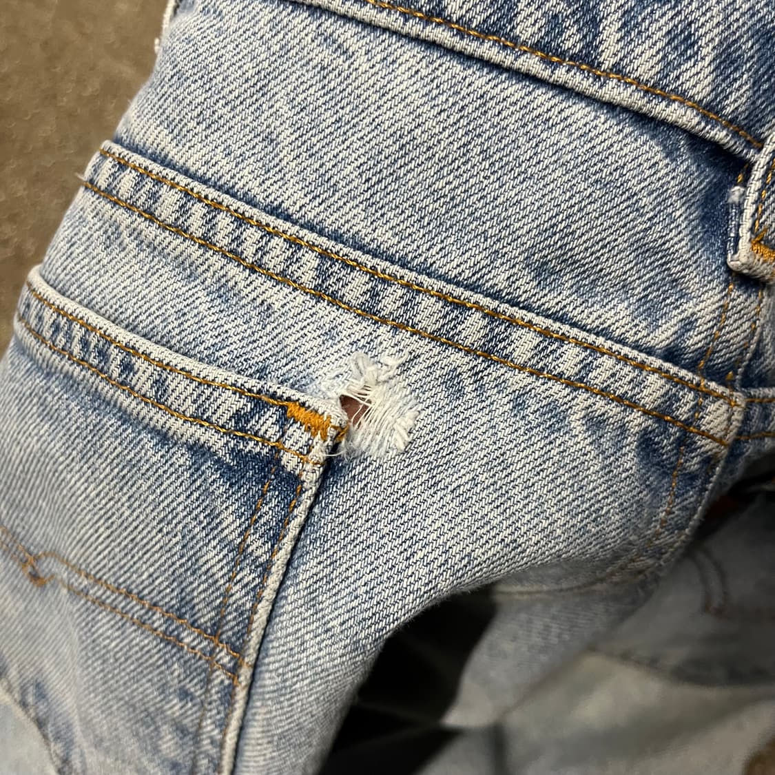 90s 리바이스505 오렌지탭 (33“) 상품이미지3