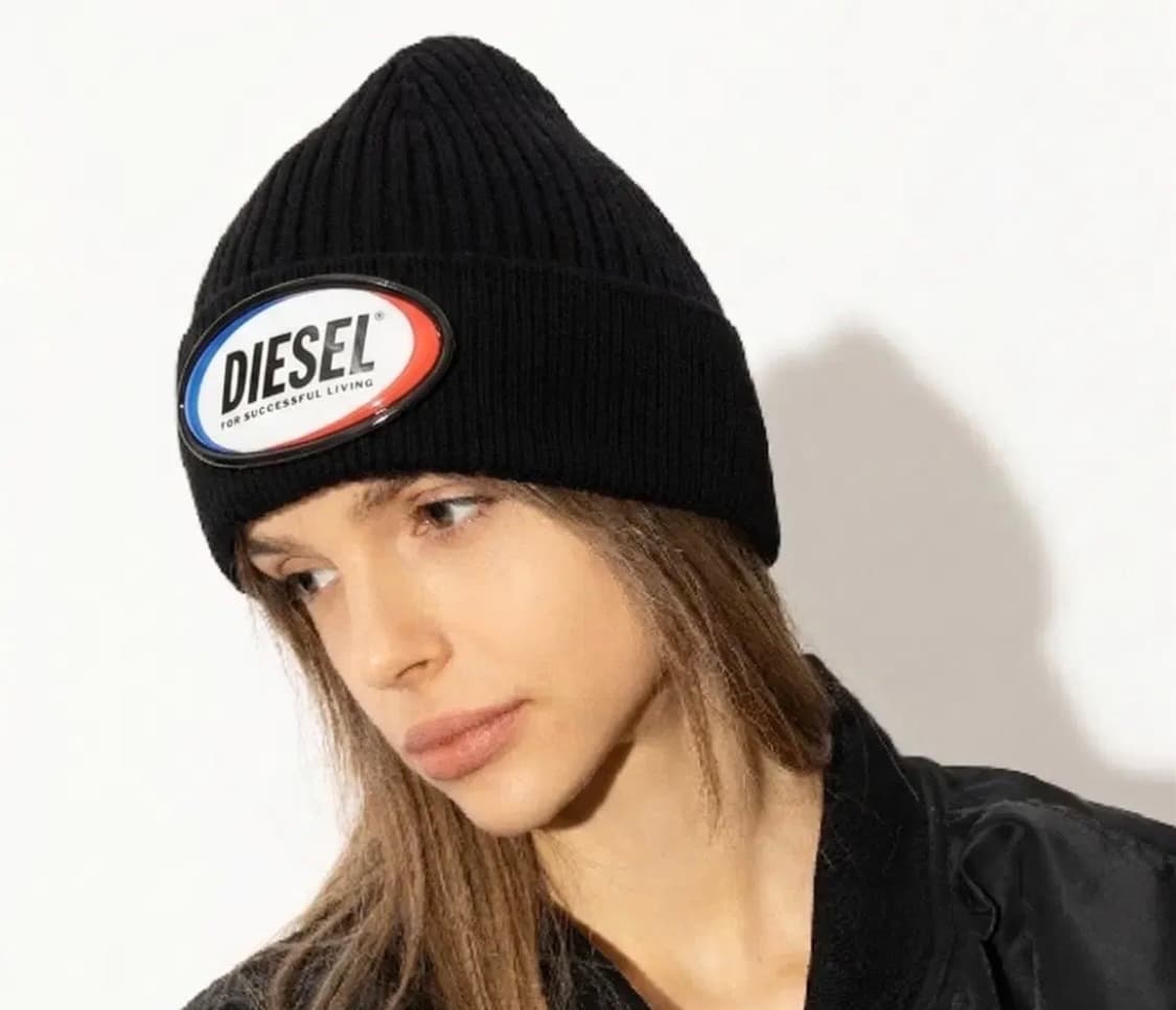 디젤 올드 로고 비니 상품이미지2