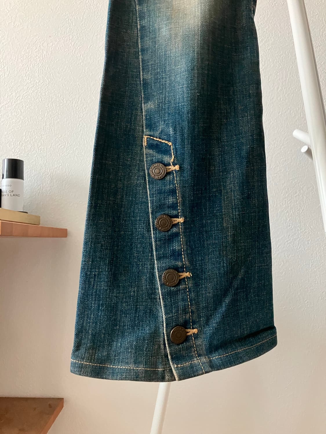 Edge on all 일본빈티지 부츠컷 로우라이즈 데님 y2k 오네갸루 상품이미지3