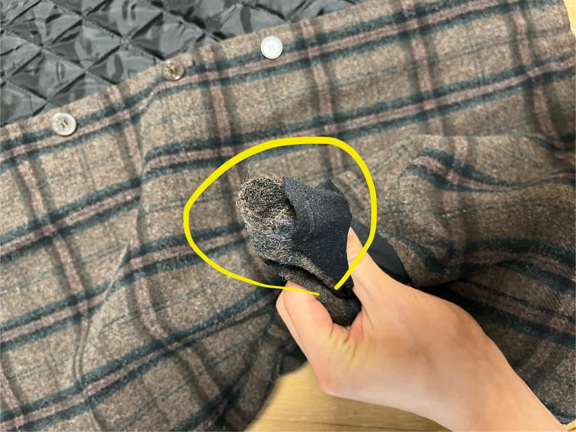 아비렉스 패디드 울 셔츠 상품이미지4