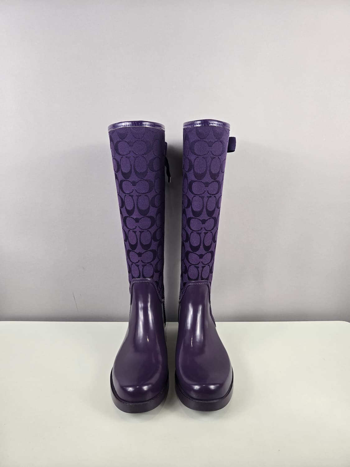 COACH 코치 레인 부츠 장화 8B 245-250 신발 정품 상품이미지2