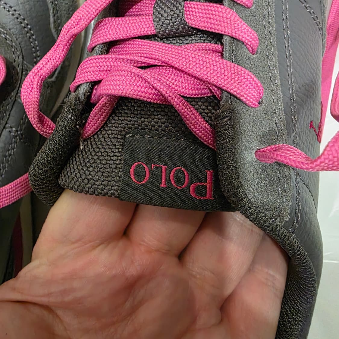 폴로 랄프로렌 로고 여성 스니커즈 상품이미지6