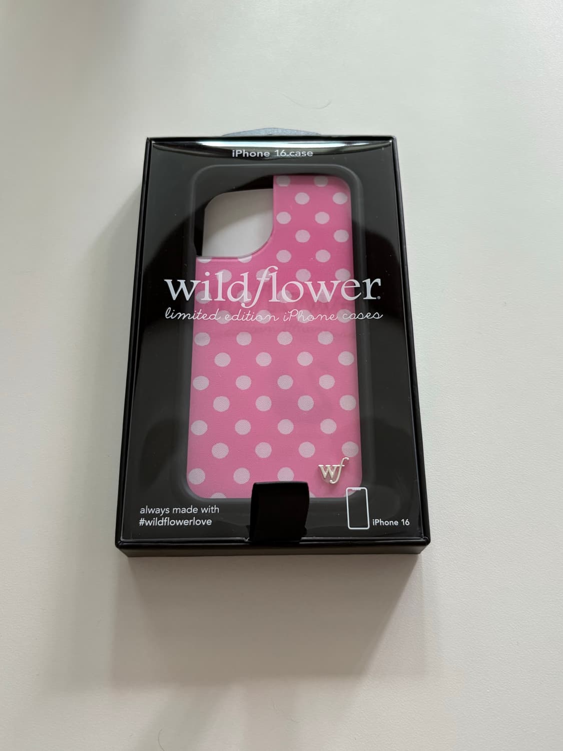 와일드플라워 wildflower case pink polka dots  상품이미지1