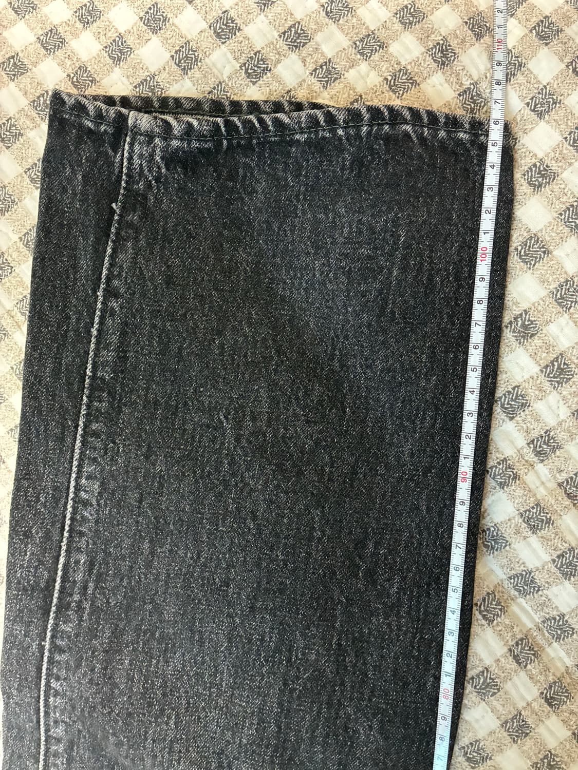 슈가케인 1947 black hard wash 31/31 사이즈 팝니다. 상품이미지6