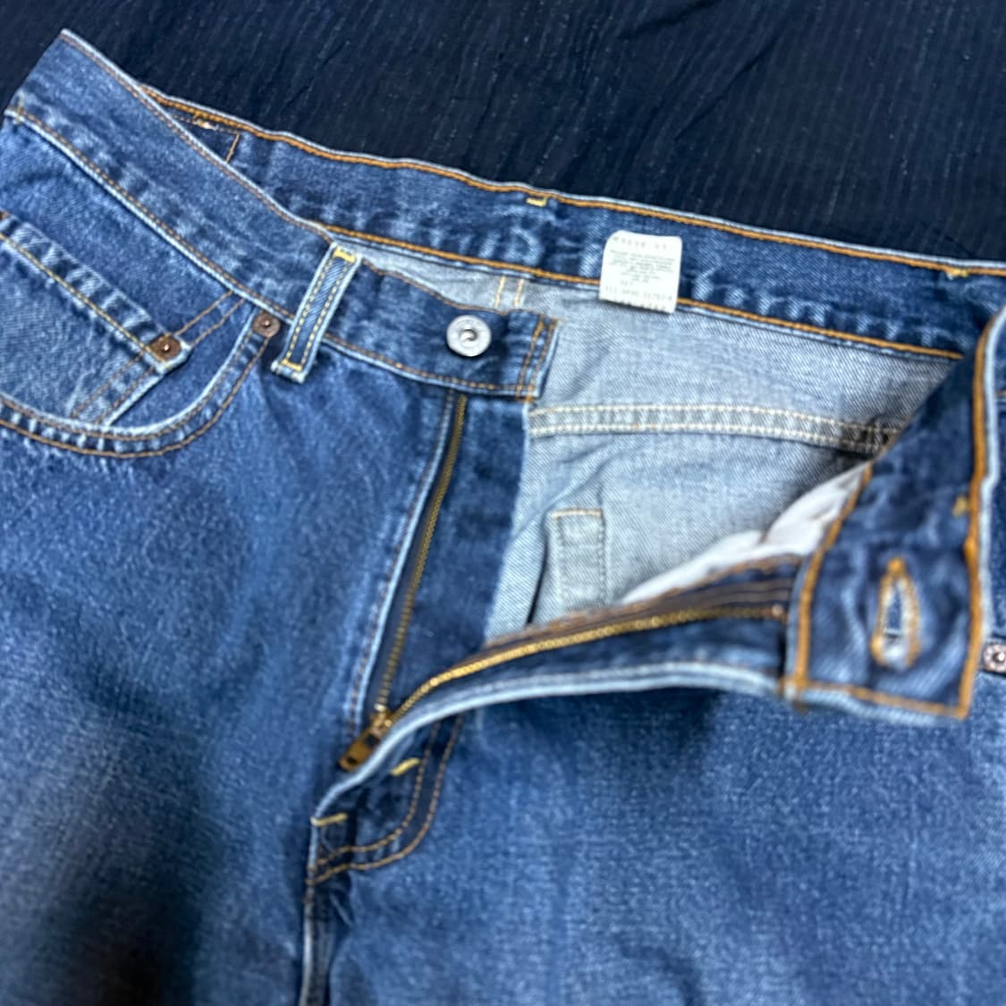 90‘s 리바이스 569 루즈 스트레이트핏 데님 팬츠 32 상품이미지2