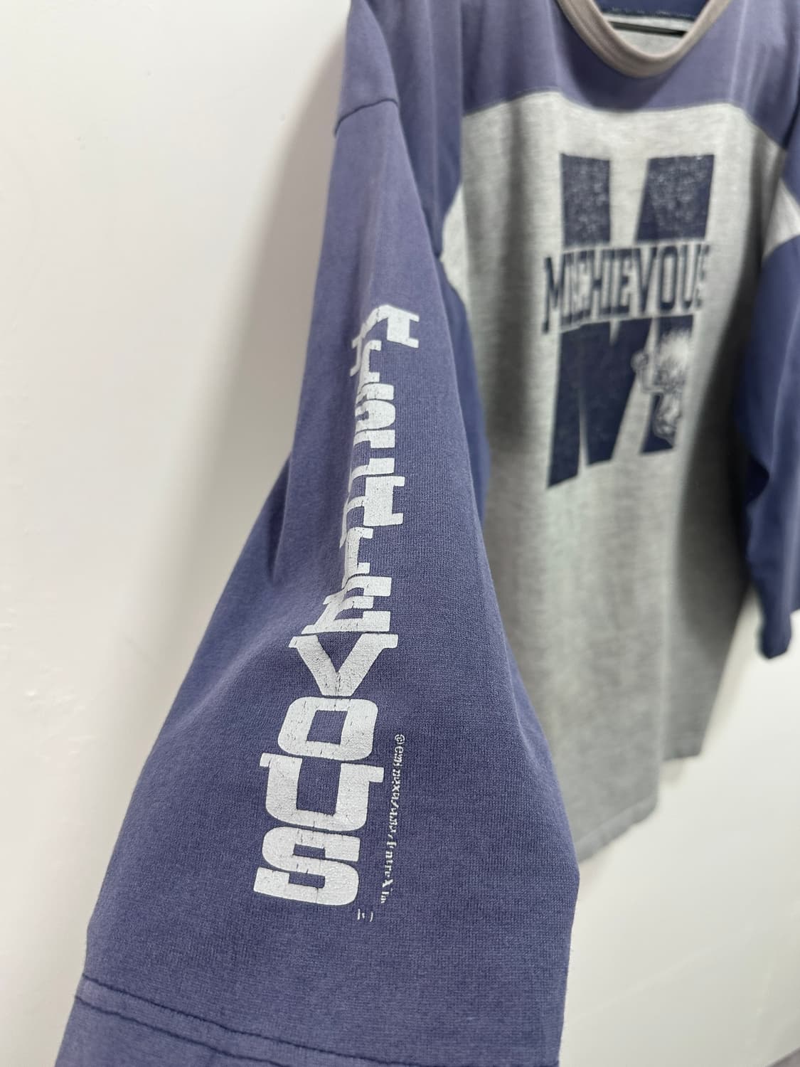 Mischievous vintage printing sleeve 상품이미지3